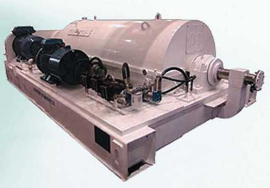 LSW Series of horizontal settling filter centrifuge